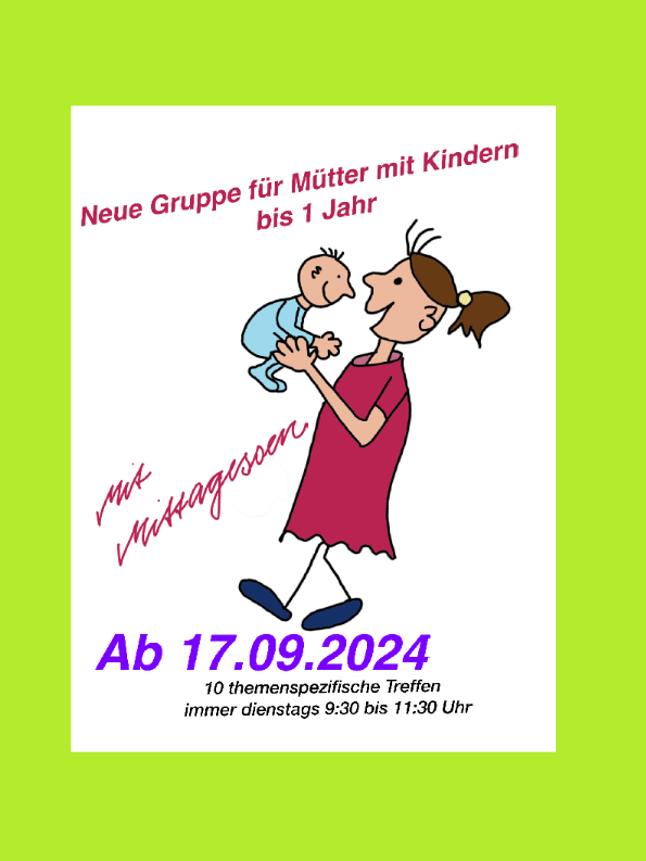 Read more about the article Neue Mutter-Kind-Gruppe