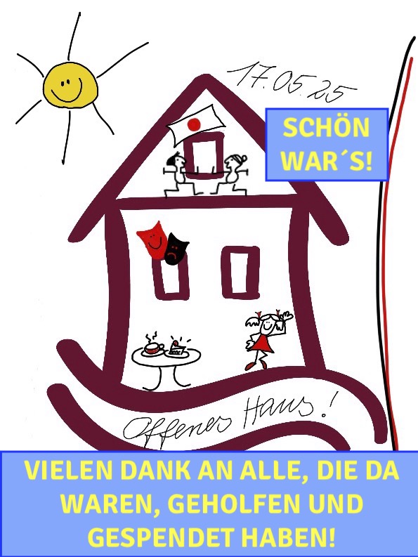 Haus ist offen Haus ist offen